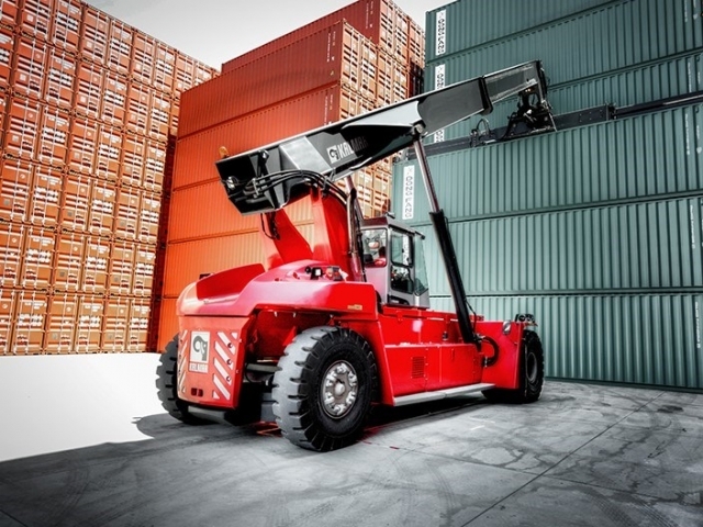 Container front crane DRU