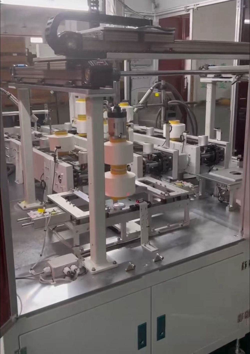 Wire roll automatic disassembly inkjet printer