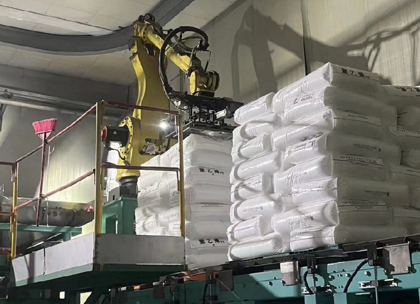 Automatic breaking production line